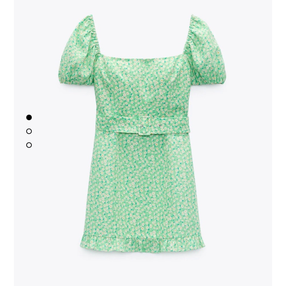 Zara spring 2021 floral dress